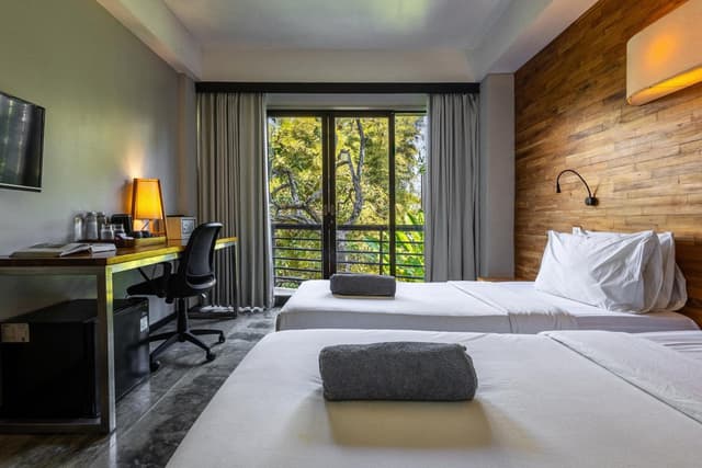 Double or Twin Room with Balcony