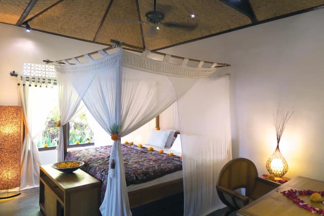 Deluxe Double Room with Side Sea View