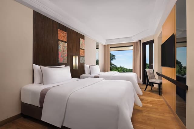 Deluxe Room, 2 Double Beds, Terrace