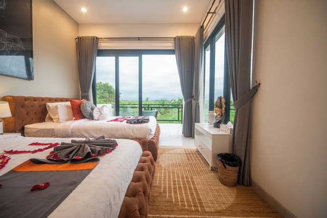 Deluxe Villa, 3 Bedrooms, Balcony, Mountain View