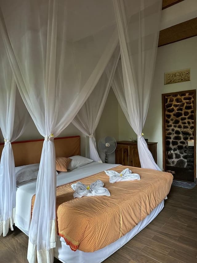 Basic Double Room, 1 Bedroom, Garden View