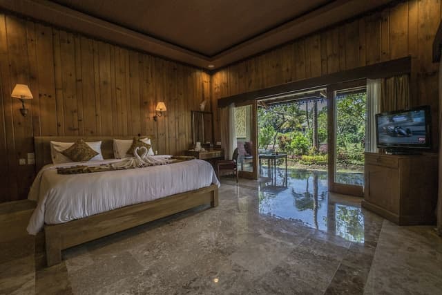 Deluxe Room, 1 Bedroom, Terrace, Garden View