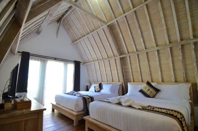 Family Bungalow, 2 Double Beds