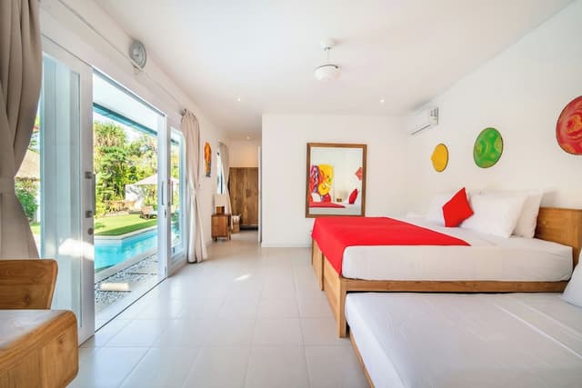 Deluxe Villa, Patio, Pool View