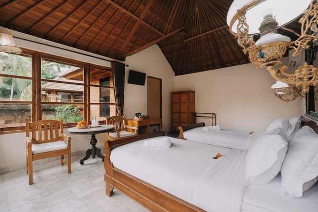 Superior Double or Twin Room, Balcony, Garden View