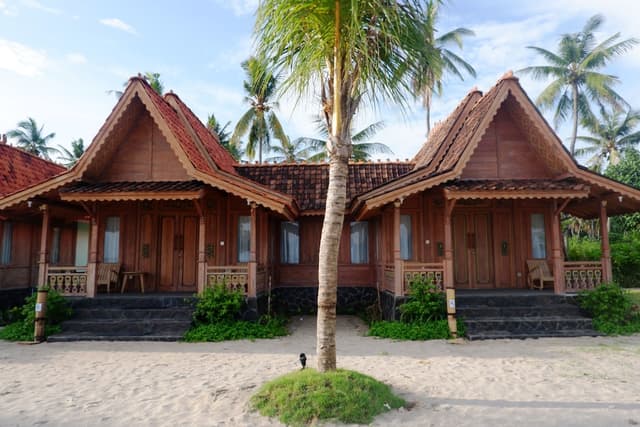 Deluxe Bungalow Connecting Beachfront View