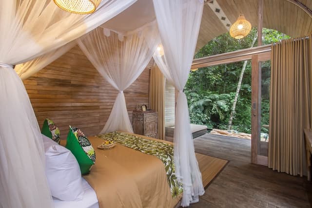 Deluxe room jungle view with hammock