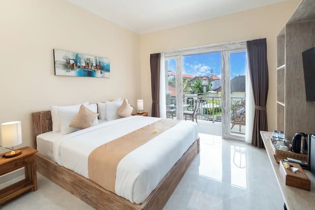 Deluxe Double Room, Courtyard View