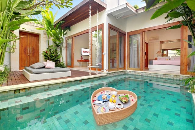 One Bedroom Private Pool Villa With Rooftop