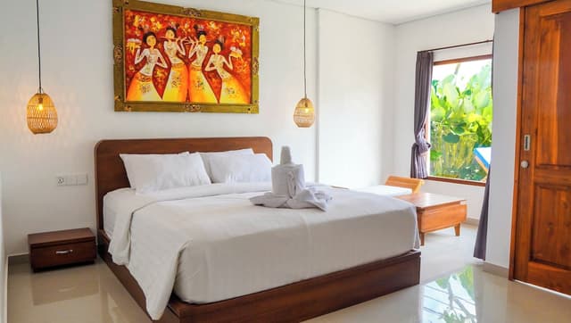 Double Room, Patio, Garden View
