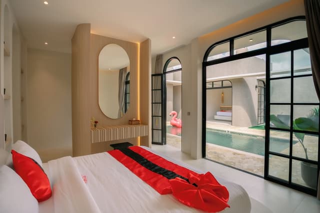 Comfort Villa, Balcony, Pool View