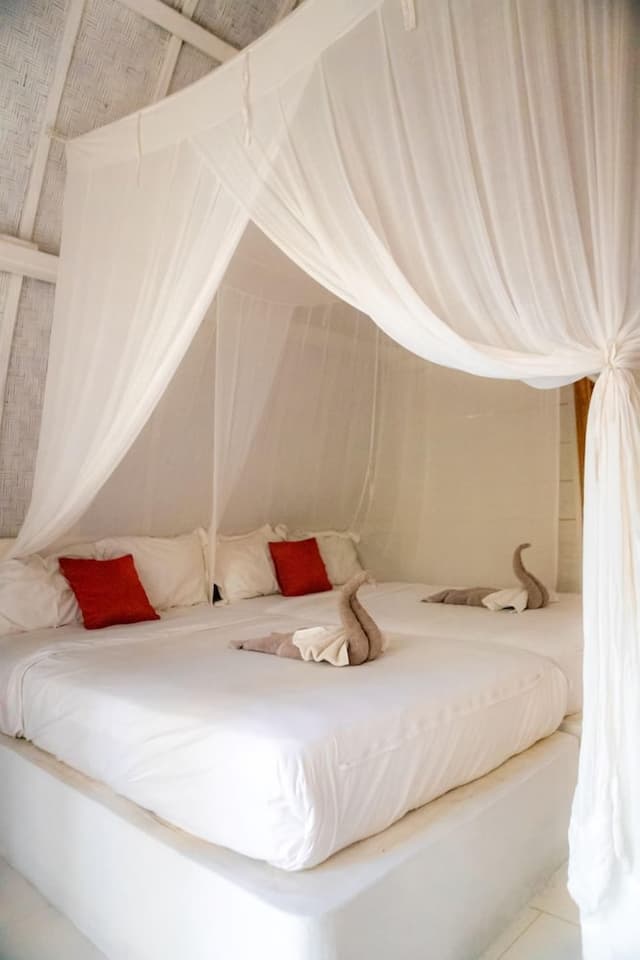 Deluxe Twin Room, 1 Bedroom, Non Smoking, Garden View