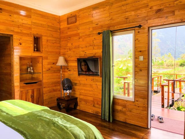 Deluxe Cabin, 1 Bedroom, Hill View, Garden Area