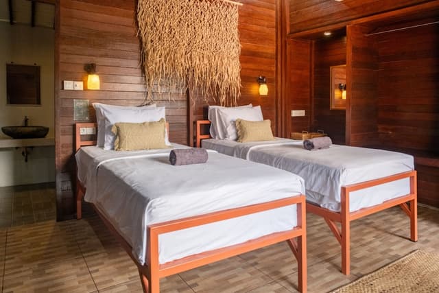 Private Twin Bungalow