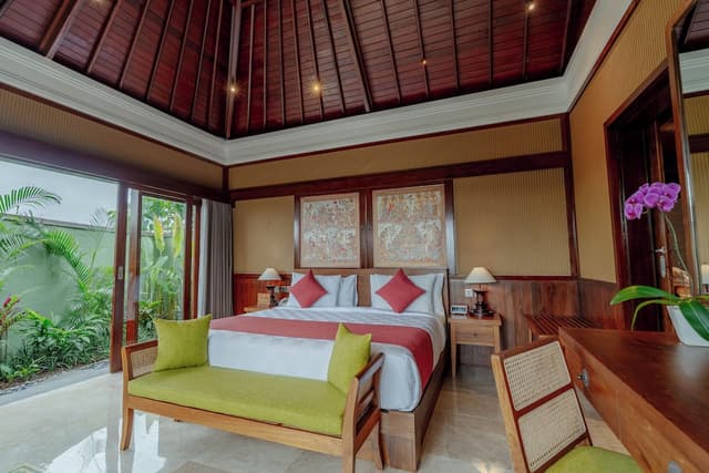 One Bedroom Pool Villa with Rice Field View