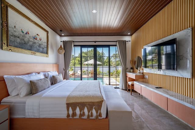 Deluxe Villa, 2 Bedrooms, Patio, Pool View