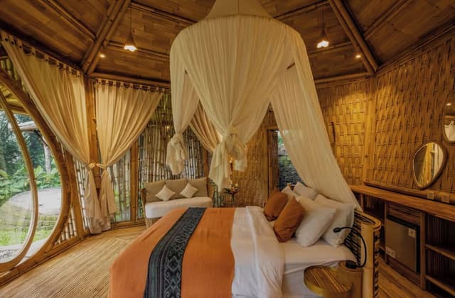 Deluxe Double Room, Balcony, Garden View