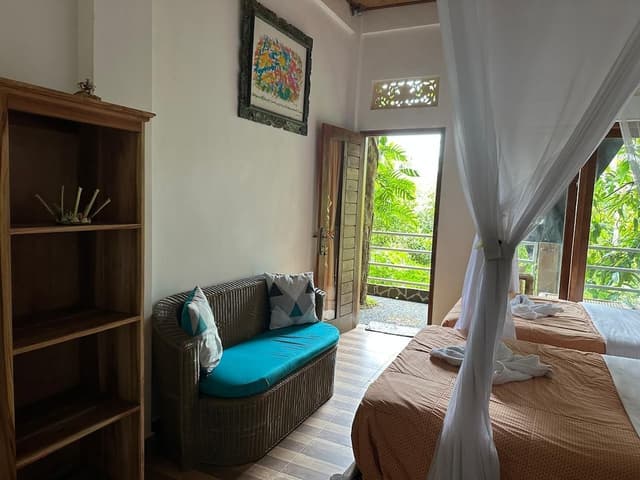 Basic Twin Room, 1 Bedroom, Garden View