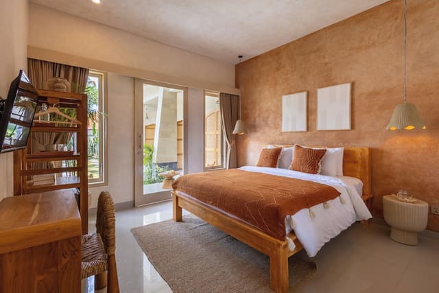 Double Room, Balcony, Garden View