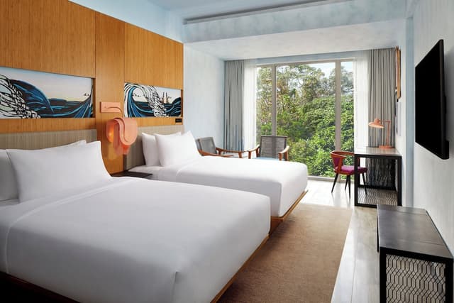 2 Twin/Single Beds, Aloft Large Guest Room