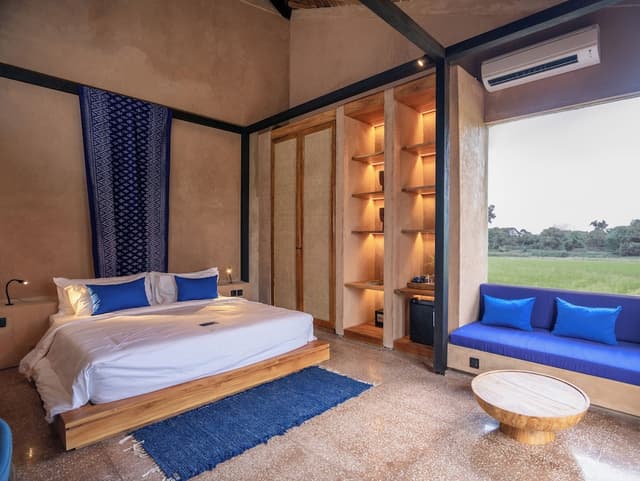 One Bedroom Villa with Private Pool and Rice Field View