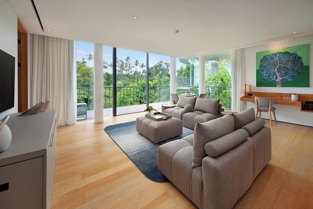 Luxury Villa, 1 King Bed with Sofa bed, Non Smoking, River View