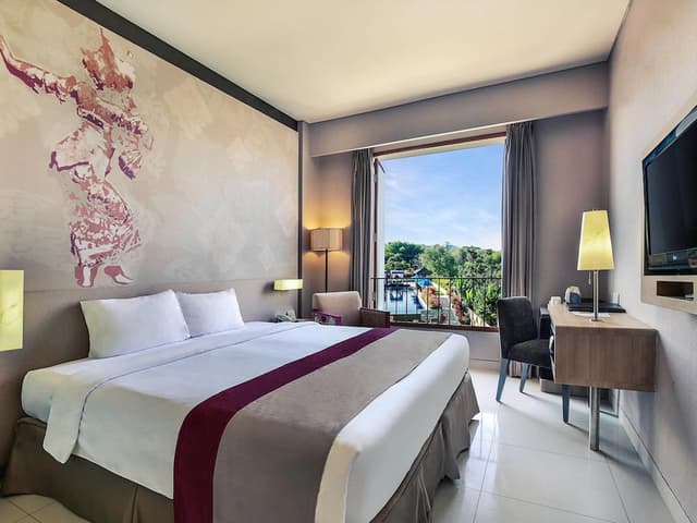 Deluxe Double Room, 1 Double Bed, Terrace, Garden View