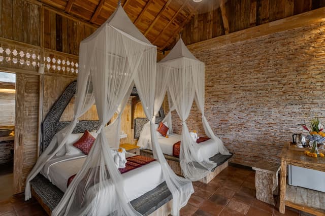 Twin Room, Garden View