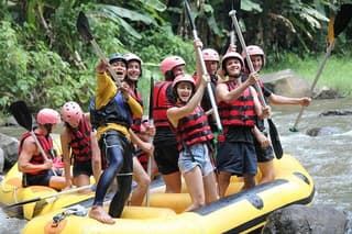 All inclusive Ubud White Water Rafting
