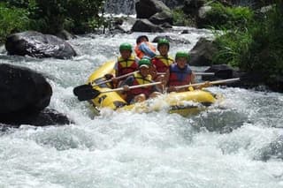 Full-Day Telaga Waja River White Water Rafting with Lunch