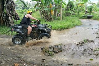 Single Atv Quad and White Water Rafting Private transport Include Lunch