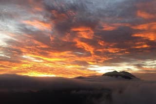 Mount Batur Sunrise Trek and Ayung River White Water Rafting Tour
