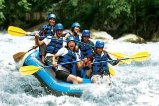 Exciting White Water Rafting and Swing at Tegallalang Rice Terrace Package