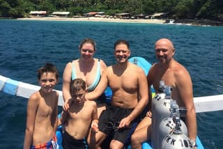 Snorkelling at Padangbai Blue Lagoon
