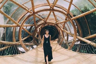 Bali Bamboo Village Tour with Refreshment
