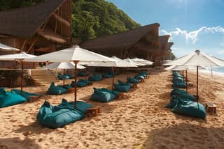 Beachcomber at Bali's Bukit Peninsula