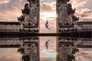 Bali Gate of Heaven and Hidden Waterfall privatel Tour