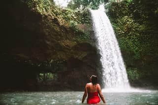 BALI Beautiful WATERFALLS of : Kanto Lampo, Tibumana, Tukad Cepung & Tegenungan