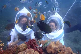 Bali Sea Walker and Watersports with Private Hotel Transfer