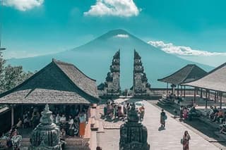 Gate of heaven Lempuyang temple