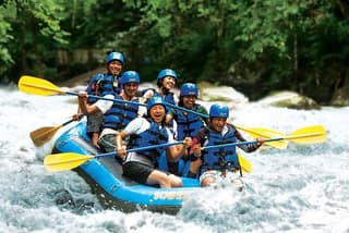 Amazing Full Day Quad Bike ATV Ride Combine Ayung River Rafting with Lunch