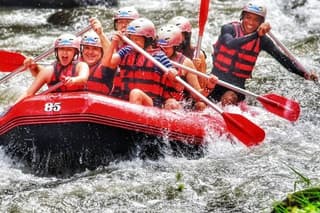 Telaga Waja River Rafting Bali & Zipline (Less Stairs)
