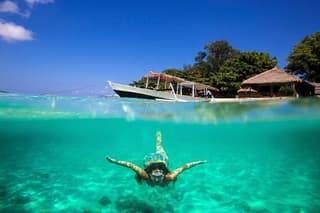 Blue Lagoon Snorkeling - Scenic Ubud Waterfalls - All Included + FREE Wi-Fi