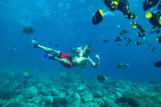 Instagram Gate of Heaven and Snorkeling Blue Lagoon