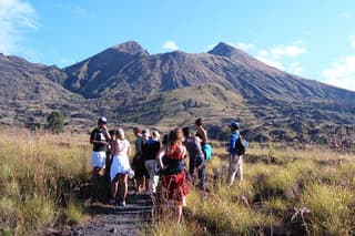 Batur Volcano Hiking and Rice Terrace With Private Tour