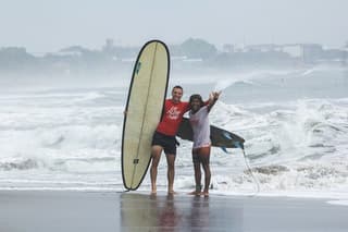 The funniest private 2 hour surf lesson, Canggu