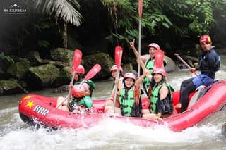 Ubud: Ayung River Rafting, Coffee plantation & Jungle swing