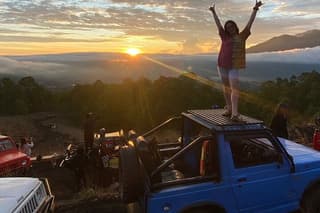 Mount Batur Jeep Sunrise, Black lava & Natural Hot Spring