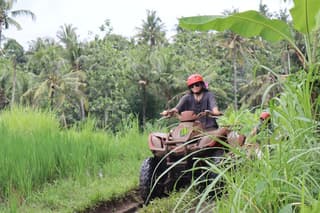 Full-Day Private Quad Bike ATV Adventure and Ubud City Tour