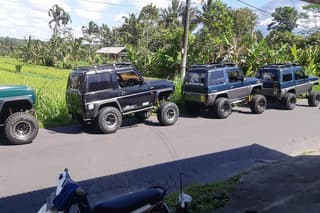 East Bali Full-Day FEROZA JEEP Tour with Pick Up